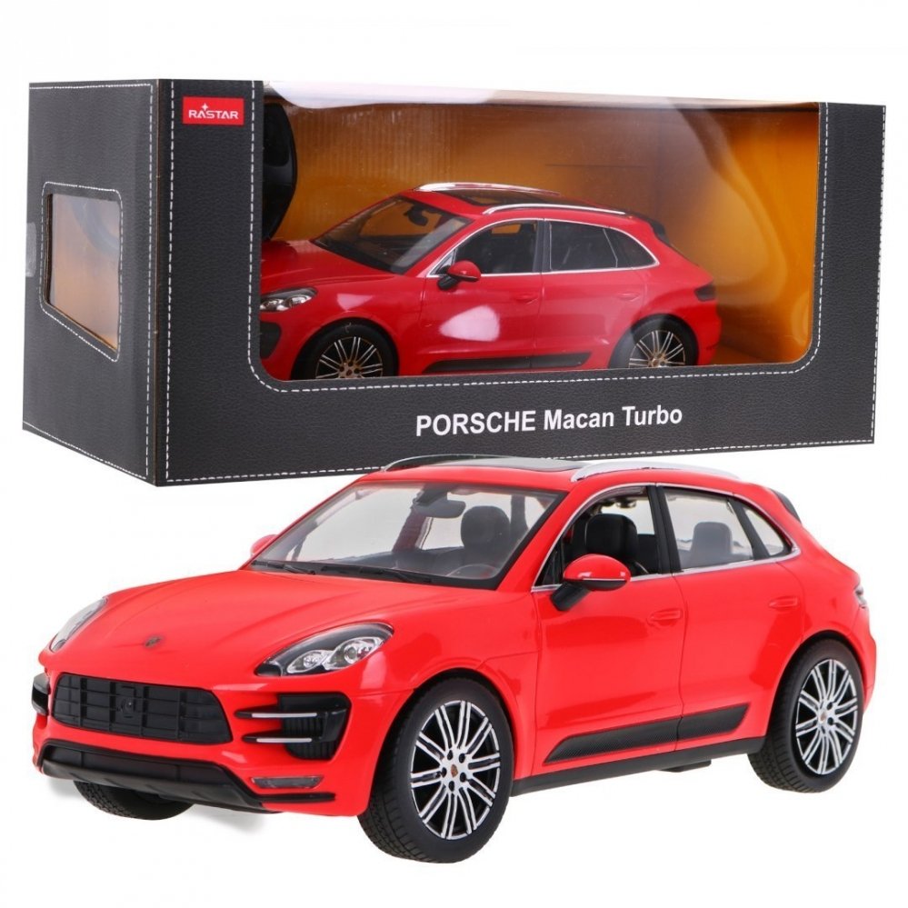RC Auto's/ Voertuigen  - Auto-RC-Porsche-Macan-Turbo-Czerwone-1-14-RASTAR_%5B30007%5D_1200