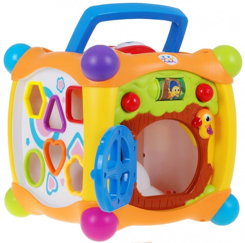 Baby- en peuter speelgoed - Baby-Activiteiten-Kubus9