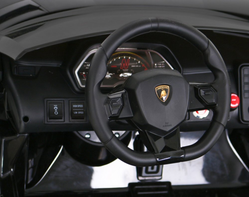 Auto's - Elektrische-kinderauto-Lamborghini-SVJ-DRIFT-zwart-2-persoons-8