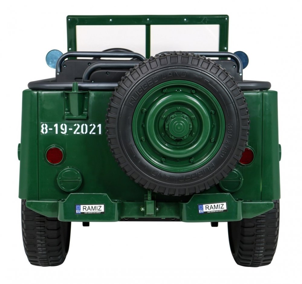 4 x 4 - Elektrische-kinderauto-jeep-willys-style-4x4-5