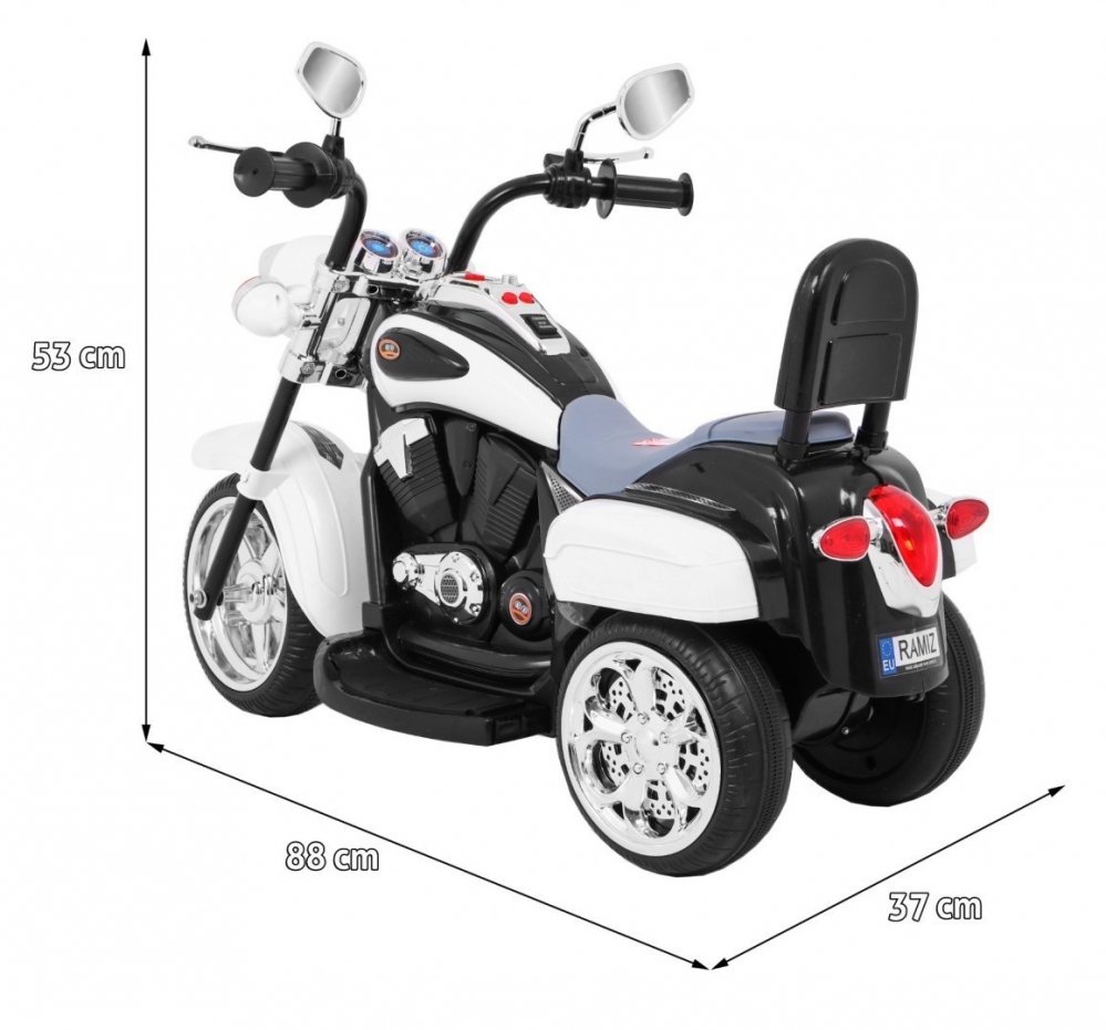 Mini Motoren (Voor kinderen vanaf 1 tot 3 jaar) - Elektrische-kindermotor-minimotor-chopper-1