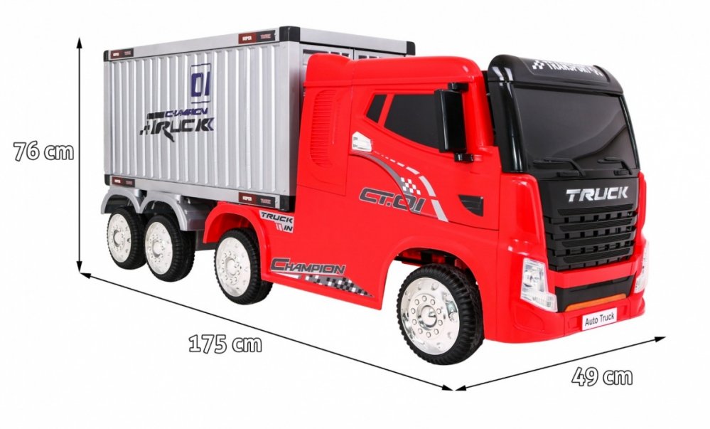 Auto's - Elektrische-kindervrachtauto-met-oplegger-4x4-Container-Truck02