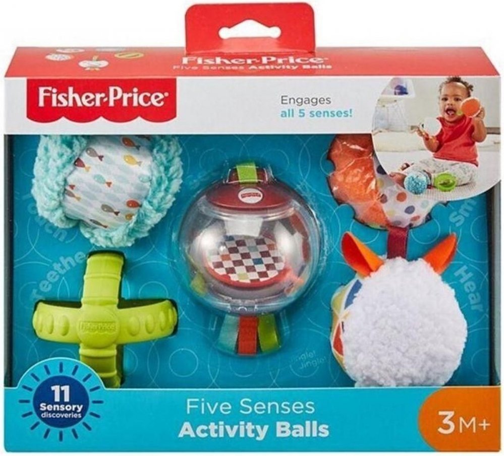 Baby- en peuter speelgoed - Fisher%20Price%20Activity%20Balls%201