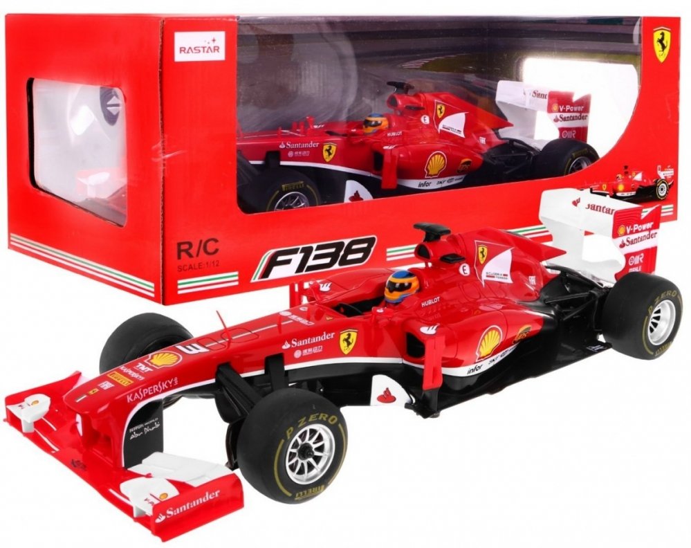 RC Auto's/ Voertuigen  - RC-Ferrari-F1-1-12-RASTAR