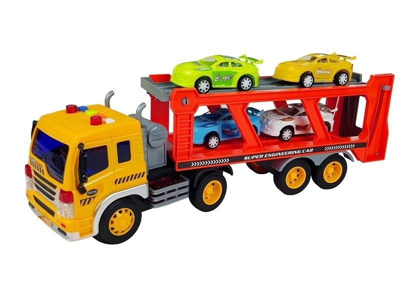 Voertuigen  - autotranssporter-met-raceauto's-speelgoed-speelgoedautos-4