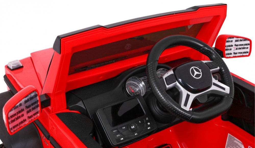Mercedes - elektriche-kinderauto-mercedes-6x6-rood-6
