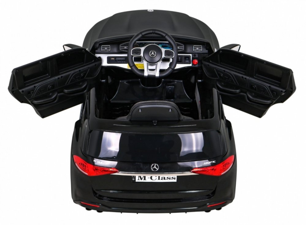 Mercedes - elektrische-kinderauto-Mercedes-BENZ-M-Class-zwart-4x4-7