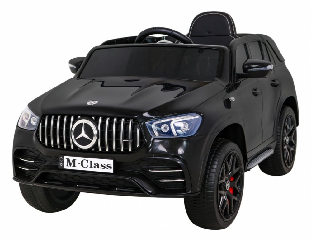 Auto's - elektrische-kinderauto-Mercedes-BENZ-M-Class-zwart-4x4