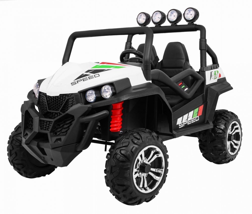24 Volt - elektrische-kinderauto-accuauto-2-persoons-buggy-4x4-12V
