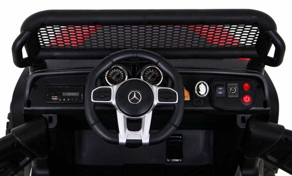 Mercedes - elektrische-kinderauto-mercedes-benz-unimog-light-4x4-met-afstandsbediening-198