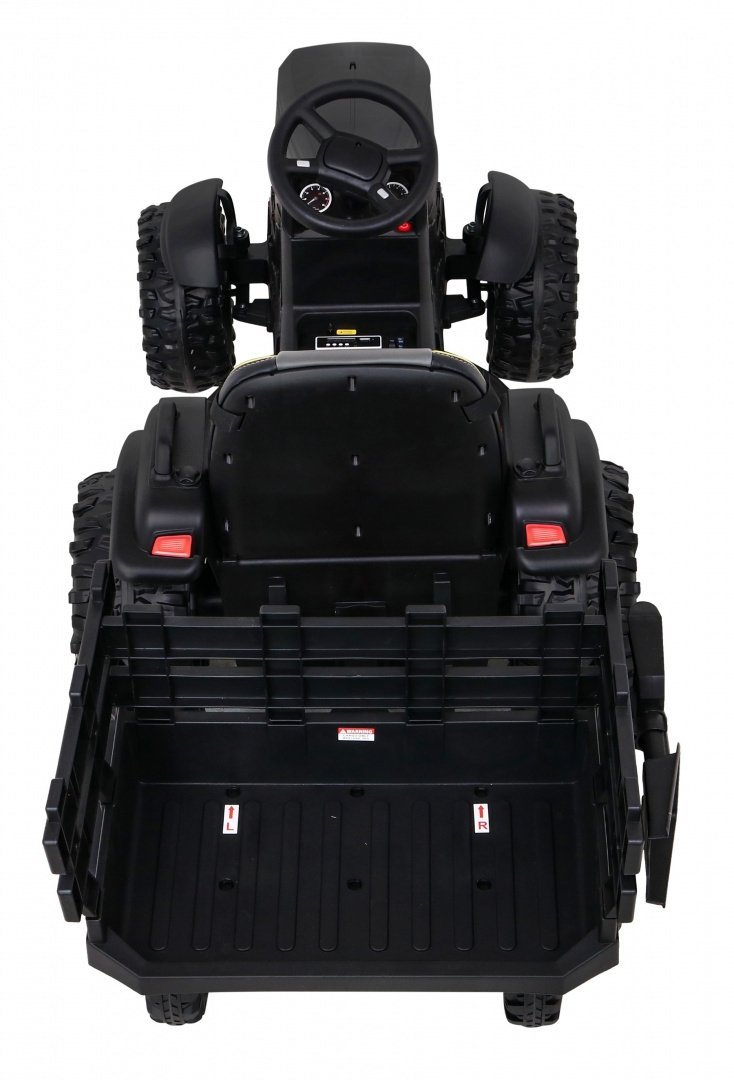 Tractors  - elektrische-kindermotor-met-aanhanger-afstandsbediening-12V-6