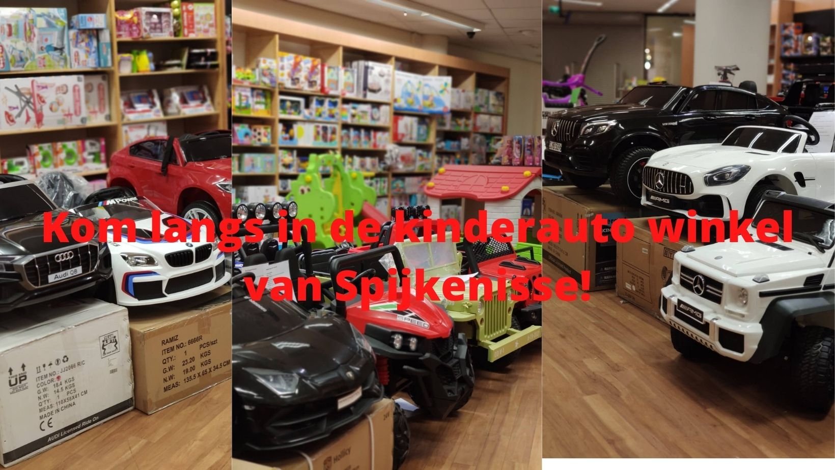 kinderauto winkel van Spijkenisse